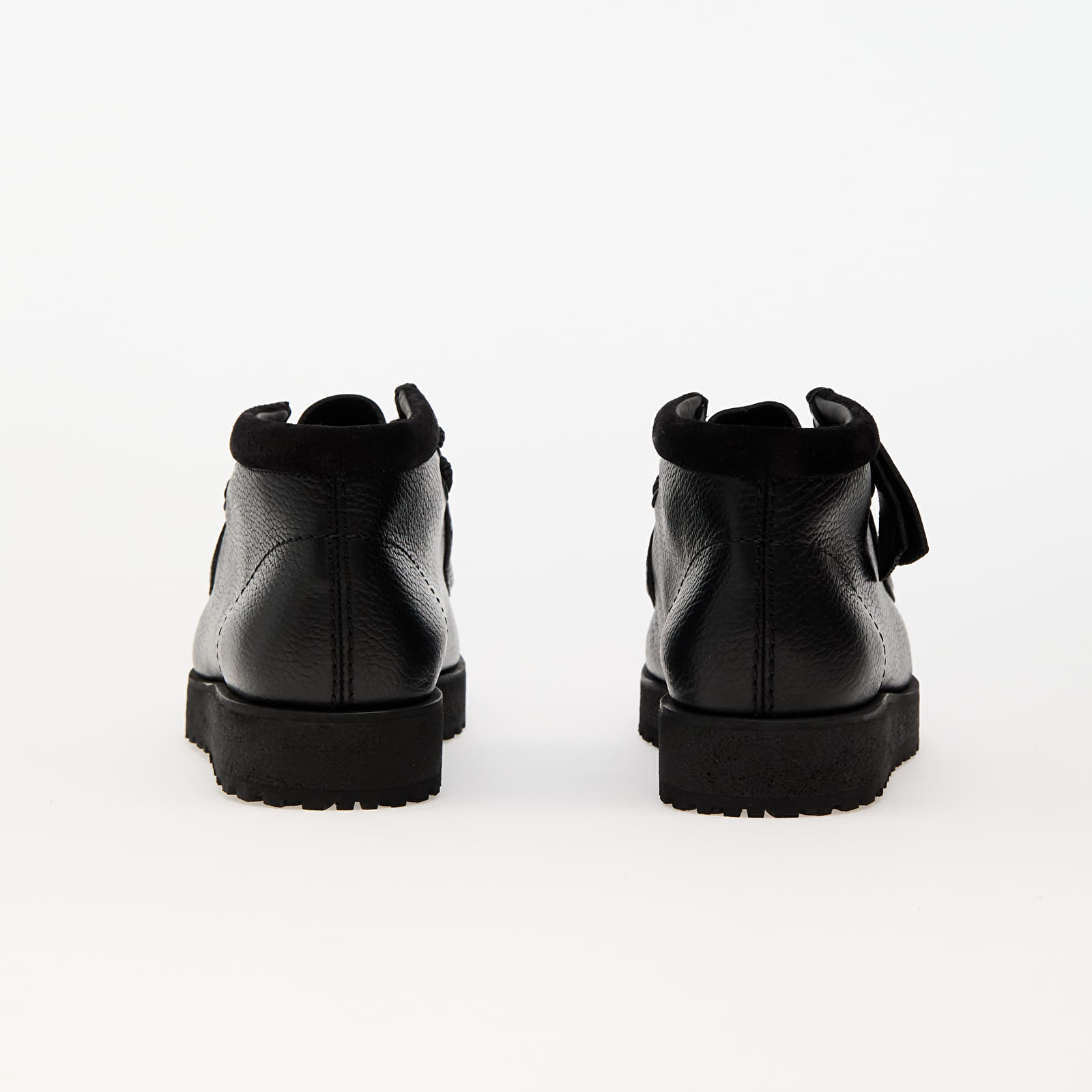 Men's shoes Clarks Originals Wallabee Scout Black Leather