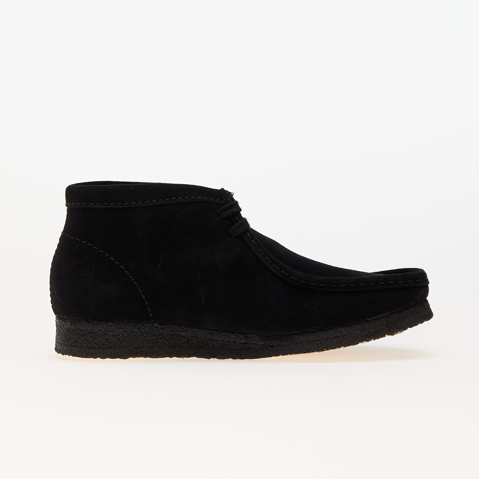 Obuwie Clarks Originals Wallabee Boot Black Sde