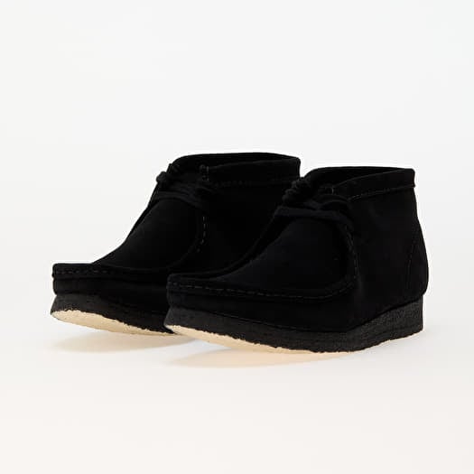 Schuhe Clarks Originals Wallabee Boot Black Sde Footshop