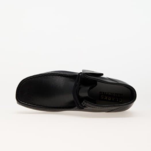 Men's shoes Clarks Originals Wallabee Boot Black Leather | Footshop