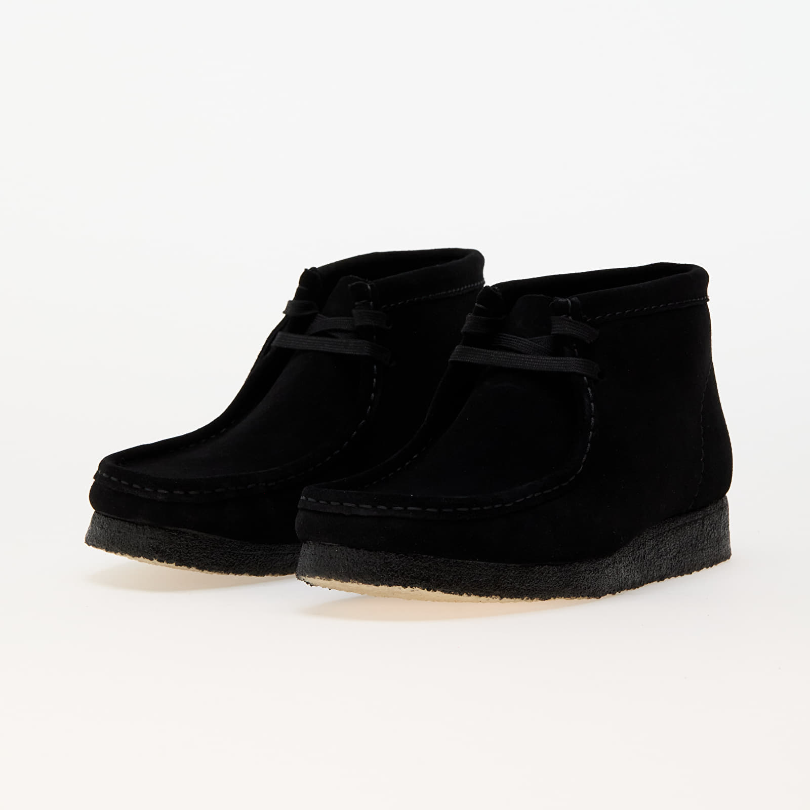 Buty męskie Clarks Originals Wallabee Boot Black Sde