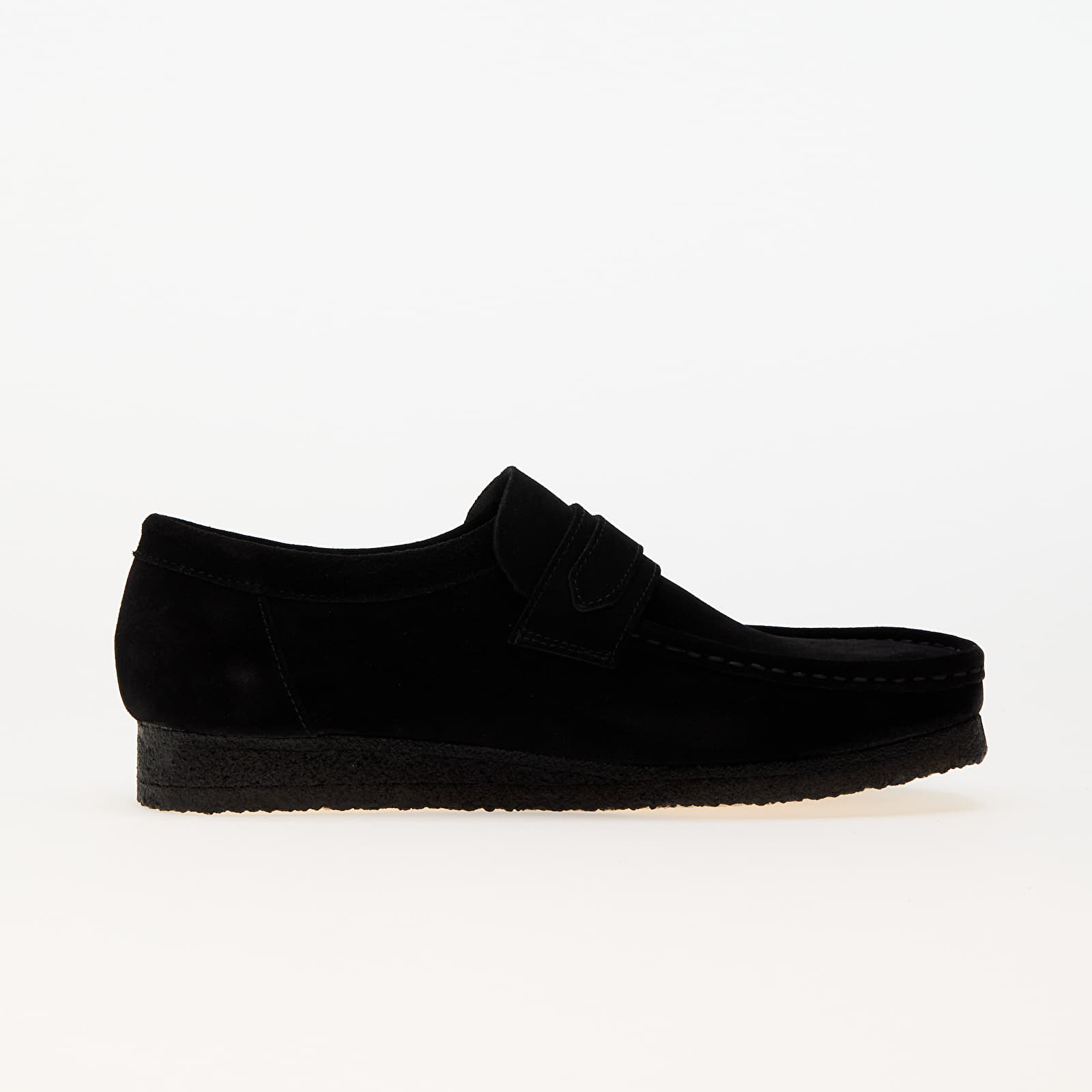Men's shoes Clarks Originals Wallabee Loafer Black Sde