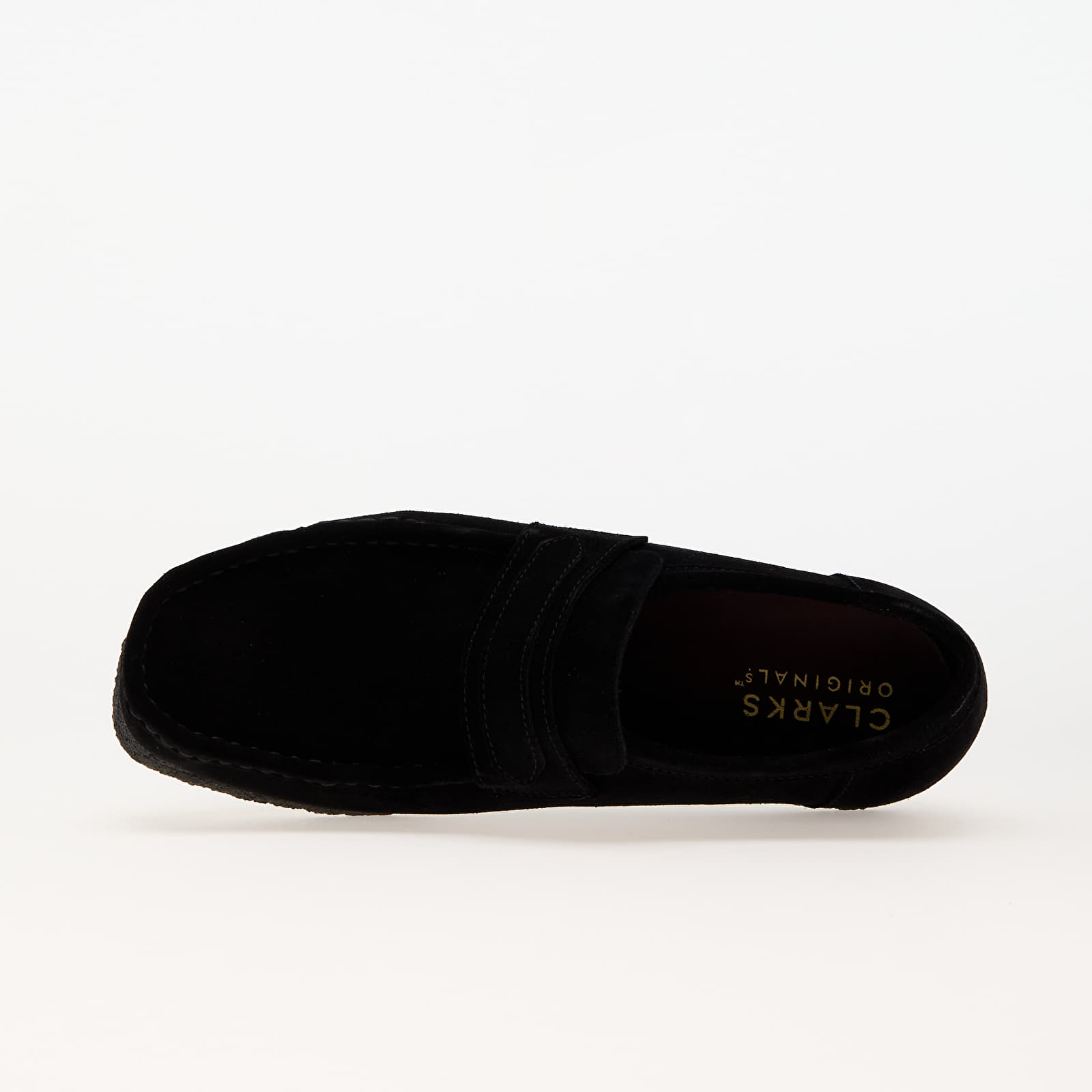 Men's shoes Clarks Originals Wallabee Loafer Black Sde