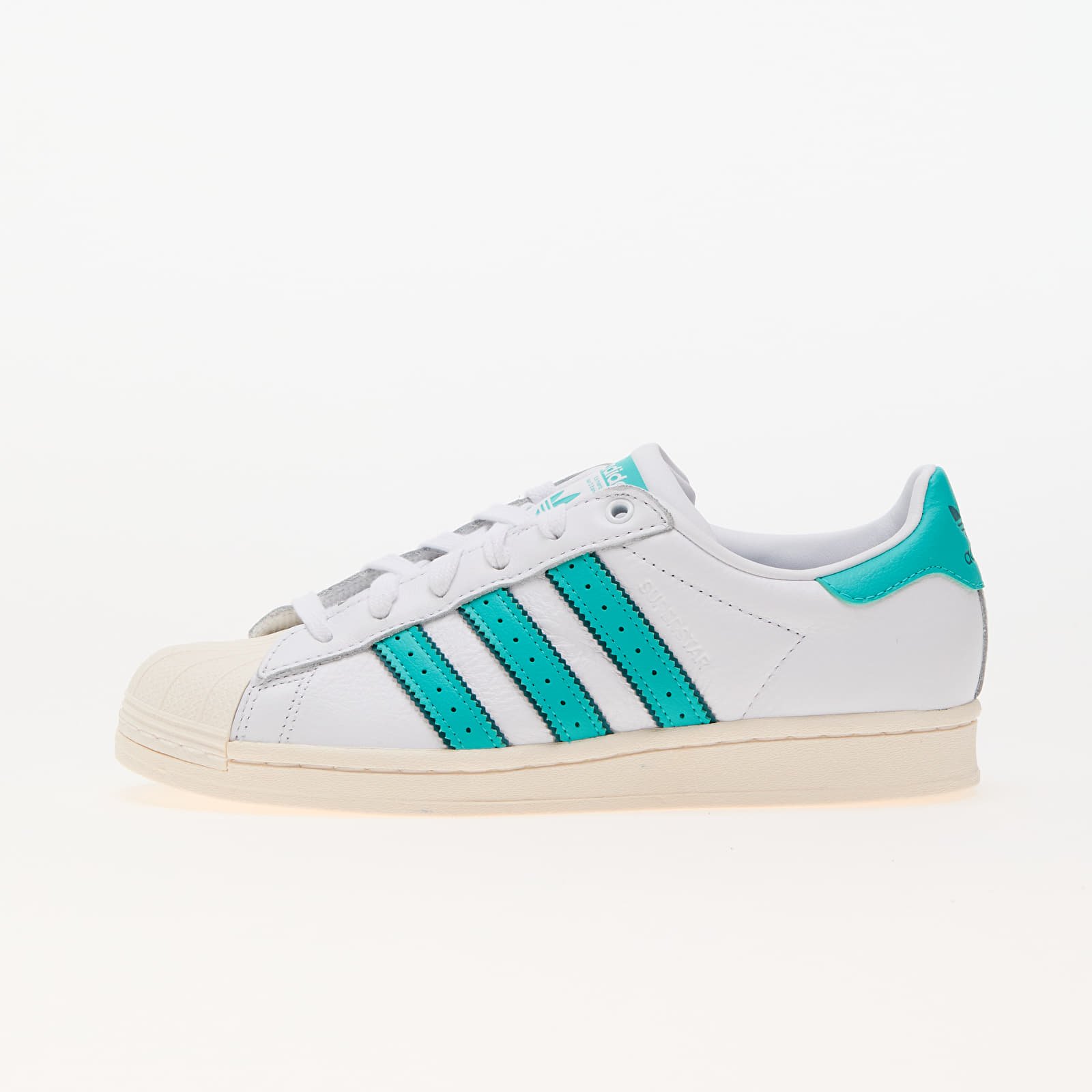 Adidas superstar 2 all white womens top