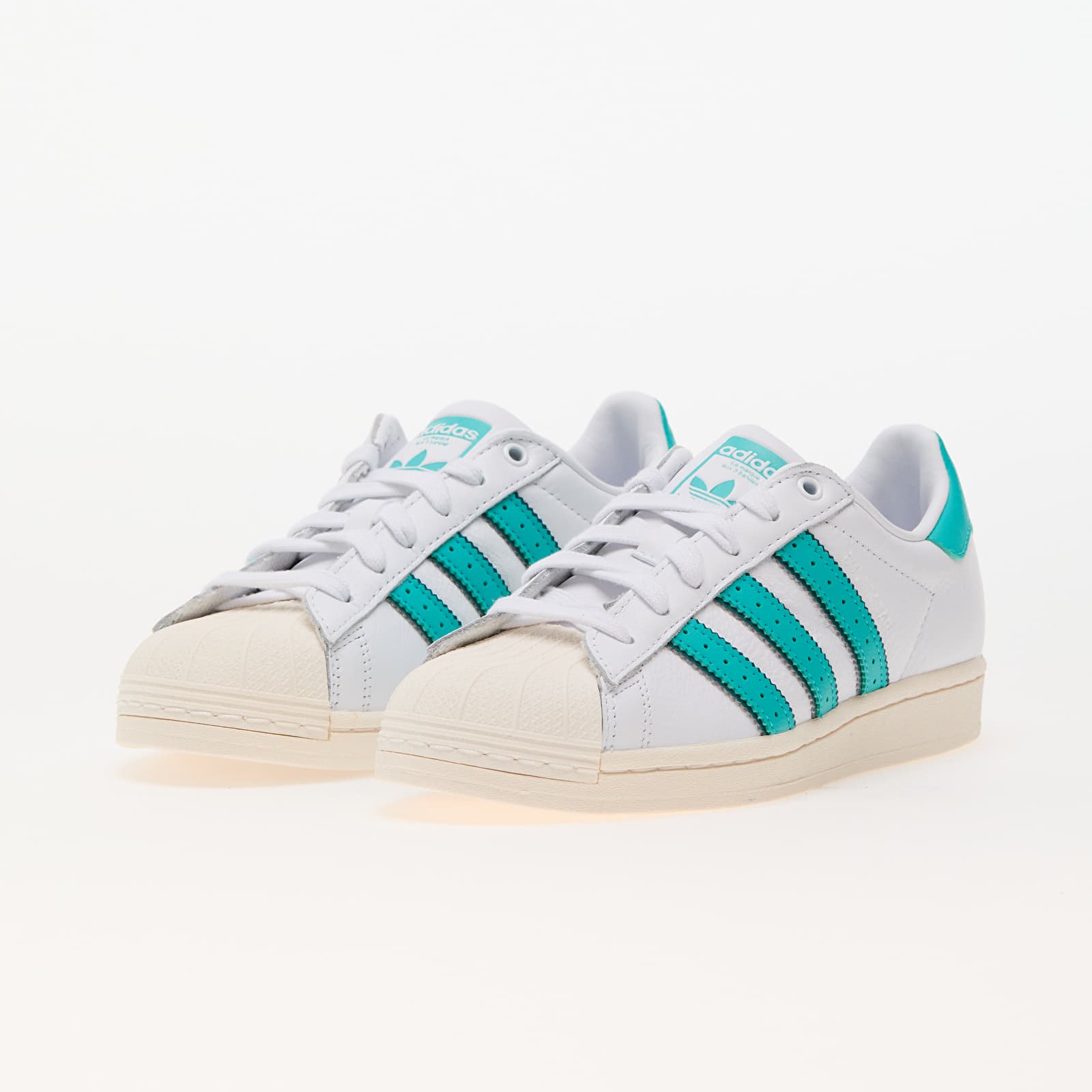 Дамски кецове и обувки adidas Superstar W Cloud White/ Cloud White/ Mint Rush