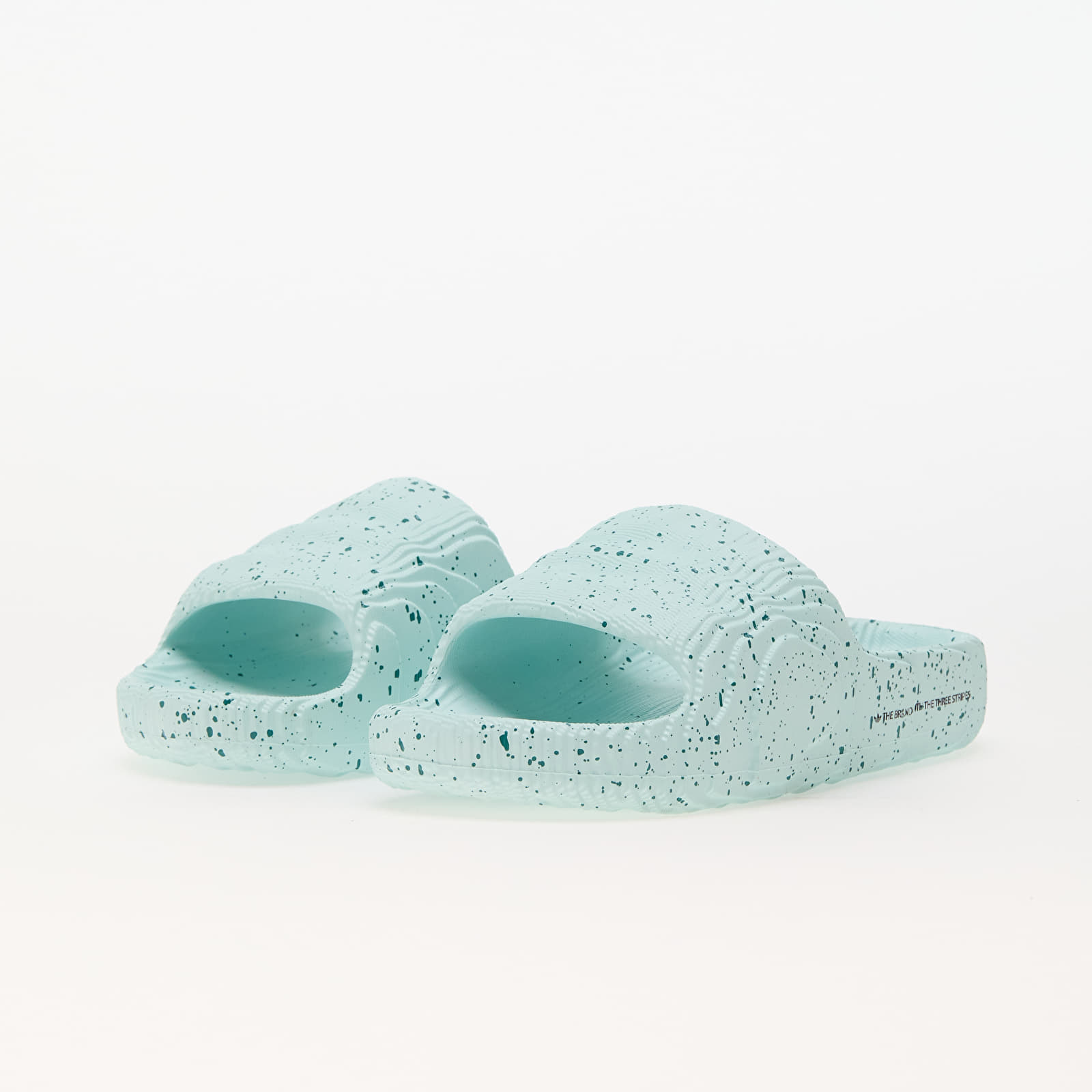 Buty damskie adidas Adilette 22 W Semi Flash Aqua/ Core Black/ Active Green