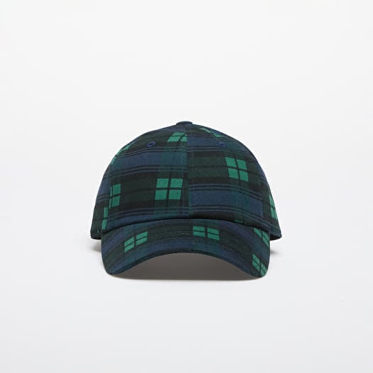 adidas Tartan Baseball Cap Night Indigo/ Collegiate Green