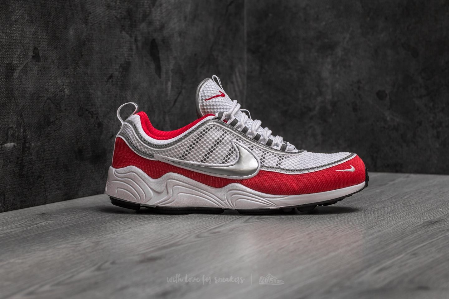 Men's shoes Nike Air Zoom Spiridon '16 White/ Metallic Silver