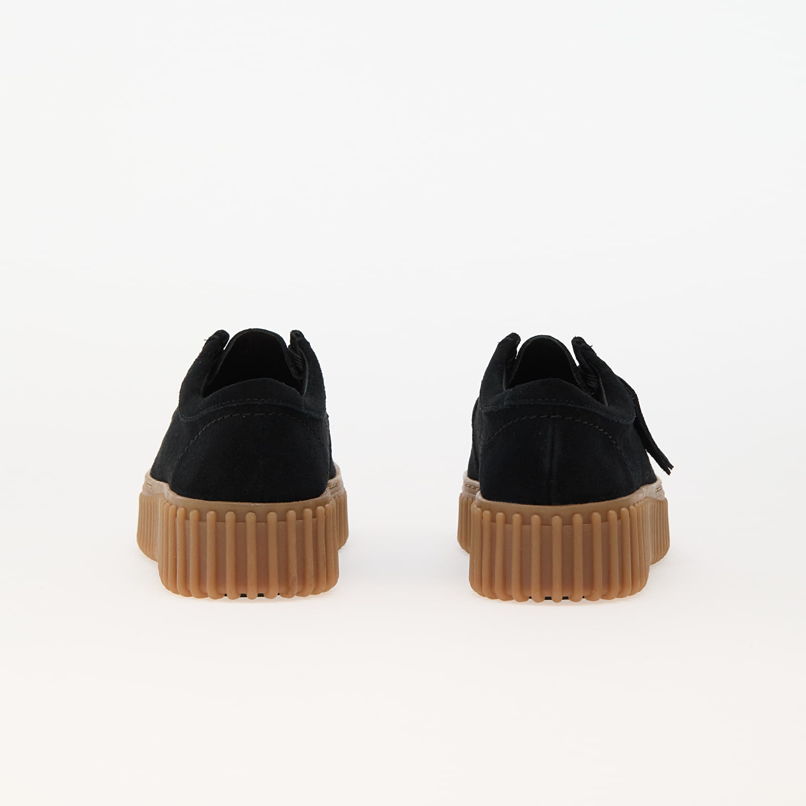 Sapatos de mulher Clarks Torhill Bee Black Suede