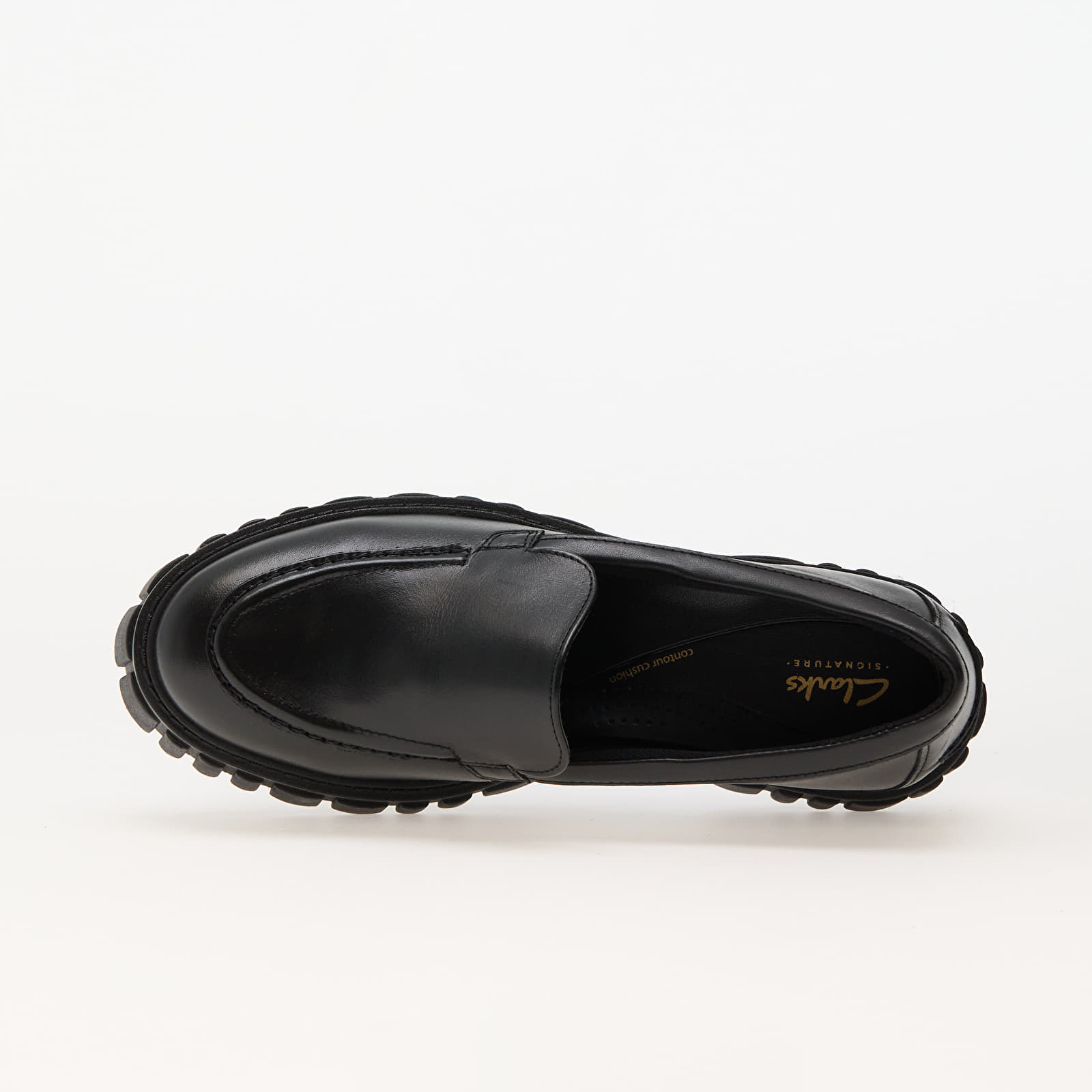 Dámské tenisky a boty Clarks Originals Page Loafer Black Leather