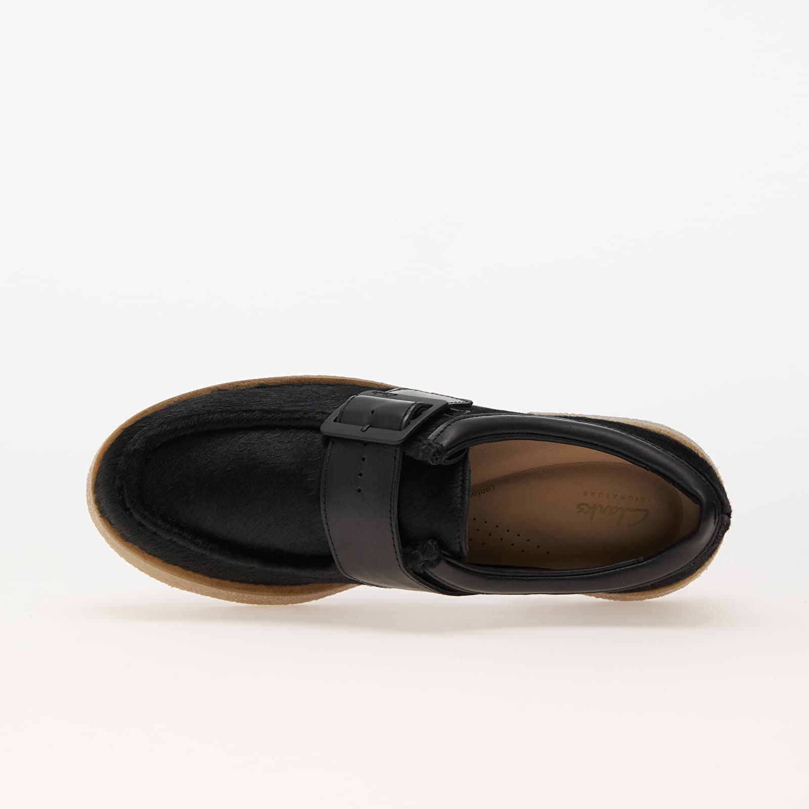 Încălțăminte și sneakerși pentru femei Clarks Linoso Monk Black Interest
