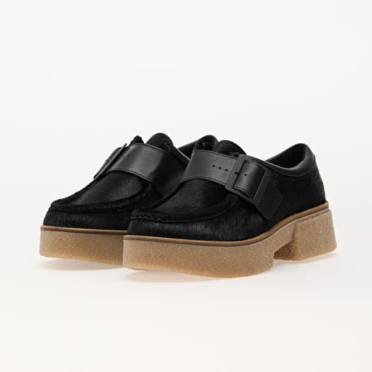 Women s shoes Clarks Originals Linoso Monk Black Interest Footshop