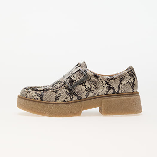 Damesschoenen Clarks Originals Linoso Monk Grey Snake Lea Footshop