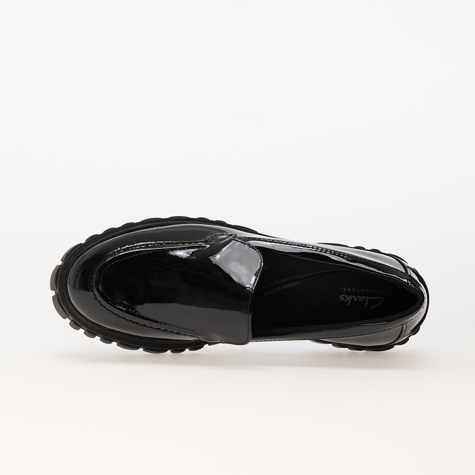 Dámské tenisky a boty Clarks Originals Page Loafer Black Pat