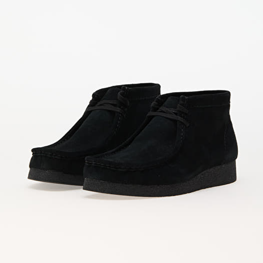 Clarks Wallabee EVO BT Black Suede | Footshop