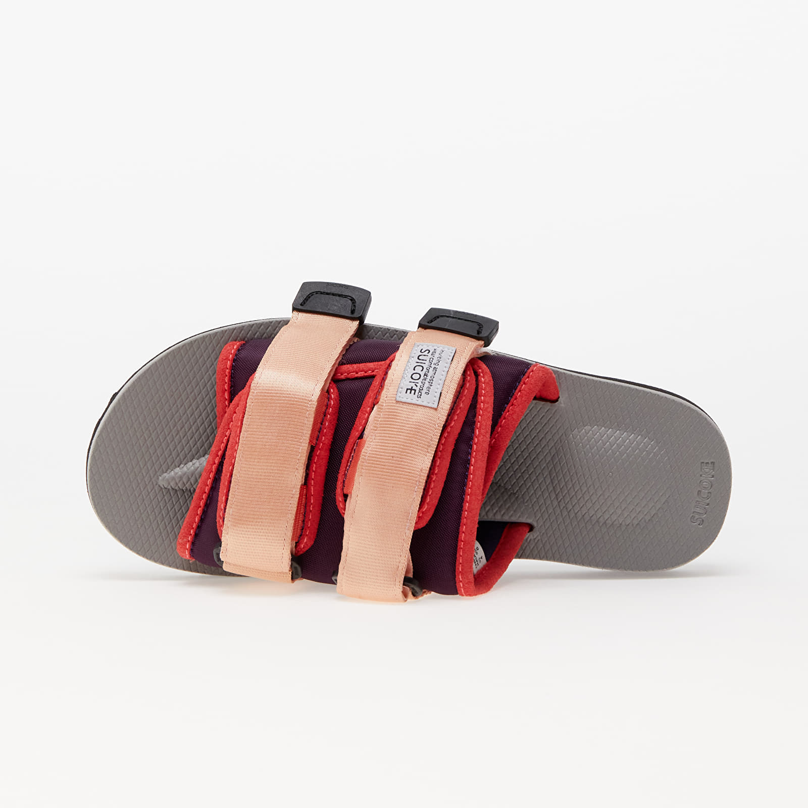 Men's slides SUICOKE MOTO - Cab Pink/ Grey