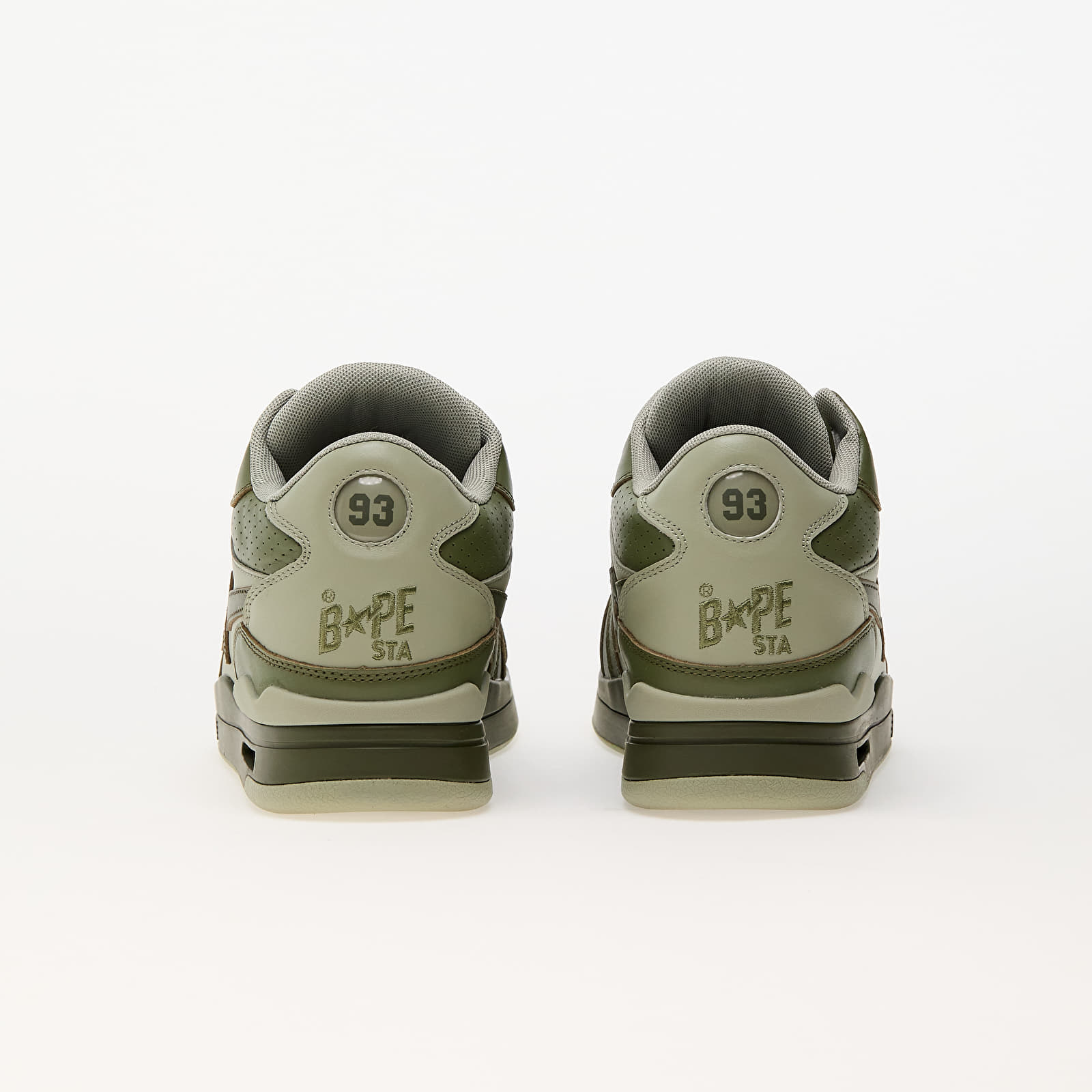 Мъжки кецове и обувки A BATHING APE Bape Clutch Sta 1 Olive Drab