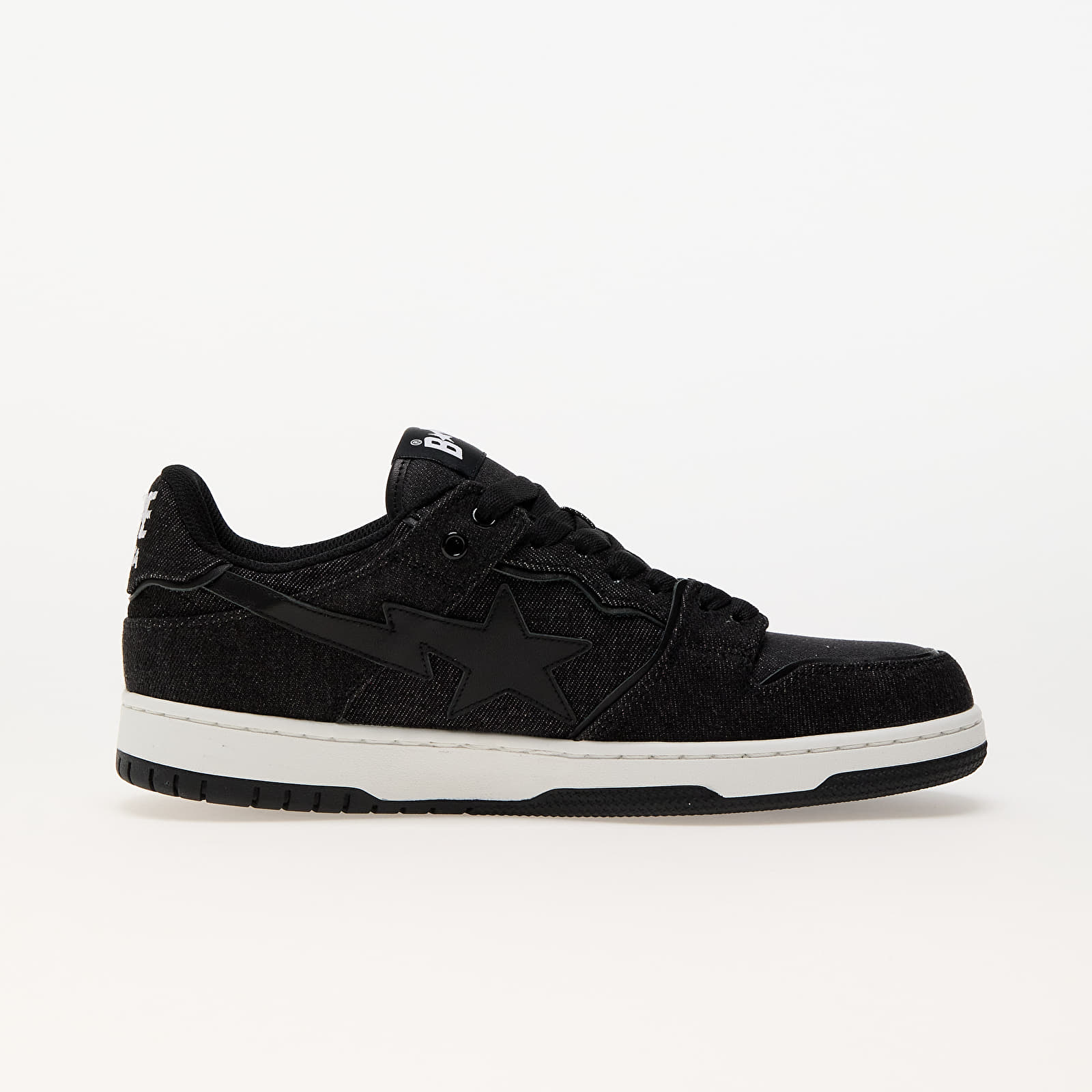 Buty męskie A BATHING APE Bape Sk8 Sta Denim Black