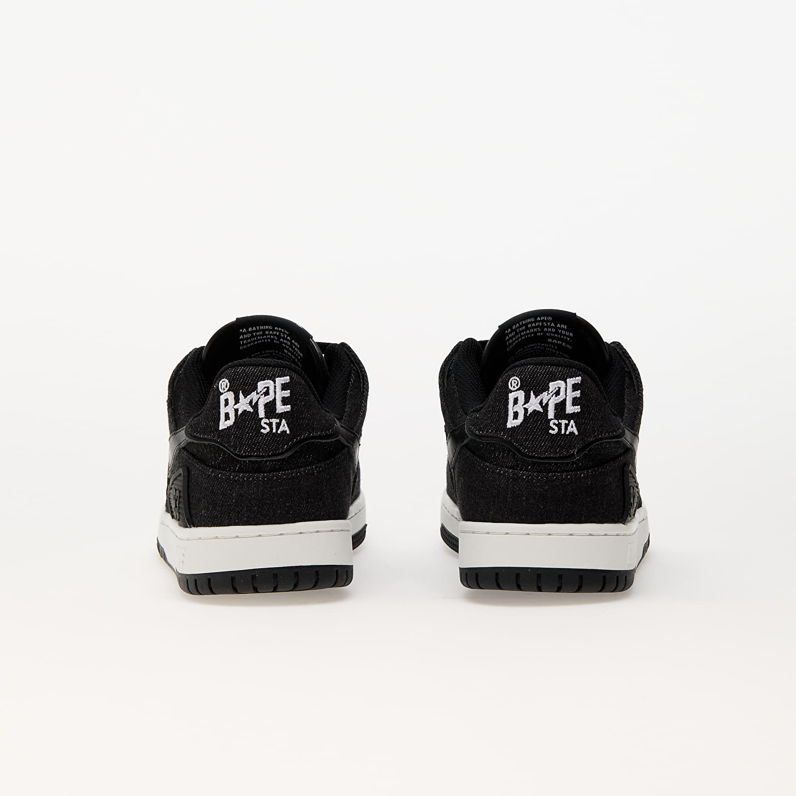 Buty męskie A BATHING APE Bape Sk8 Sta Denim Black