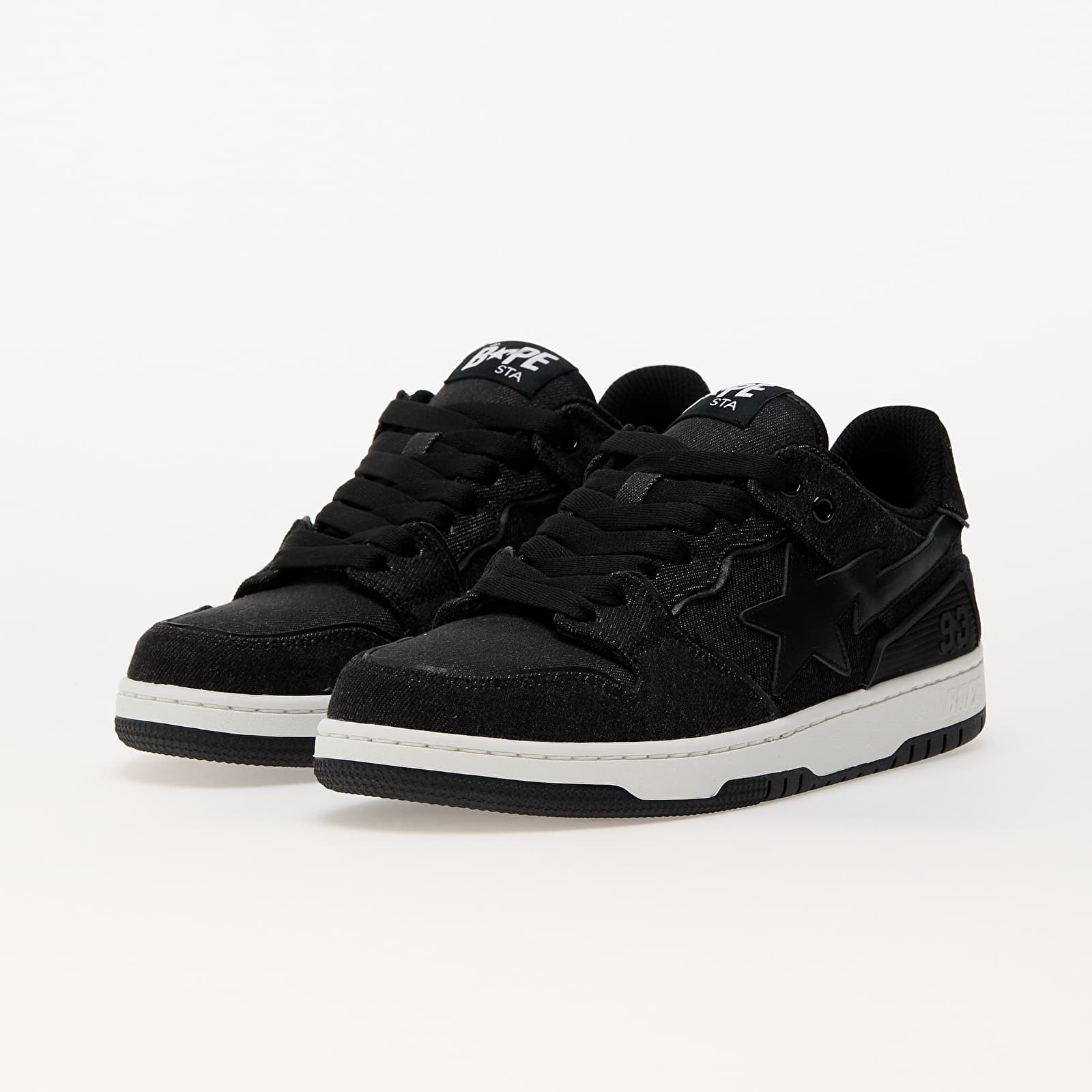 Buty męskie A BATHING APE Bape Sk8 Sta Denim Black