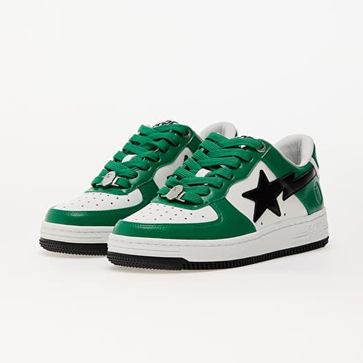 Women s shoes A BATHING APE Bape Sta 3 Green Footshop
