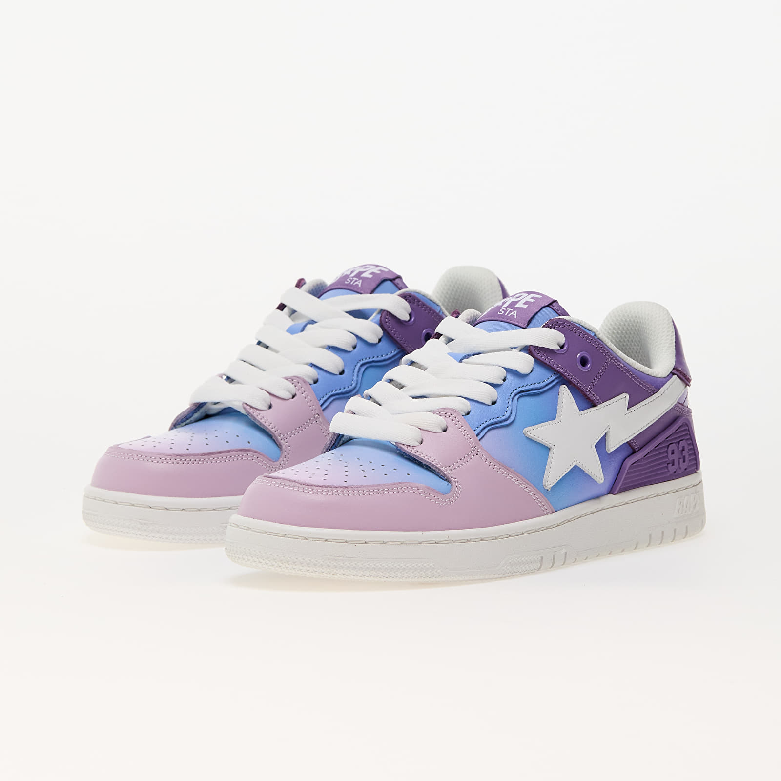 Men's shoes A BATHING APE Bape Sk8 Sta 1 Purple
