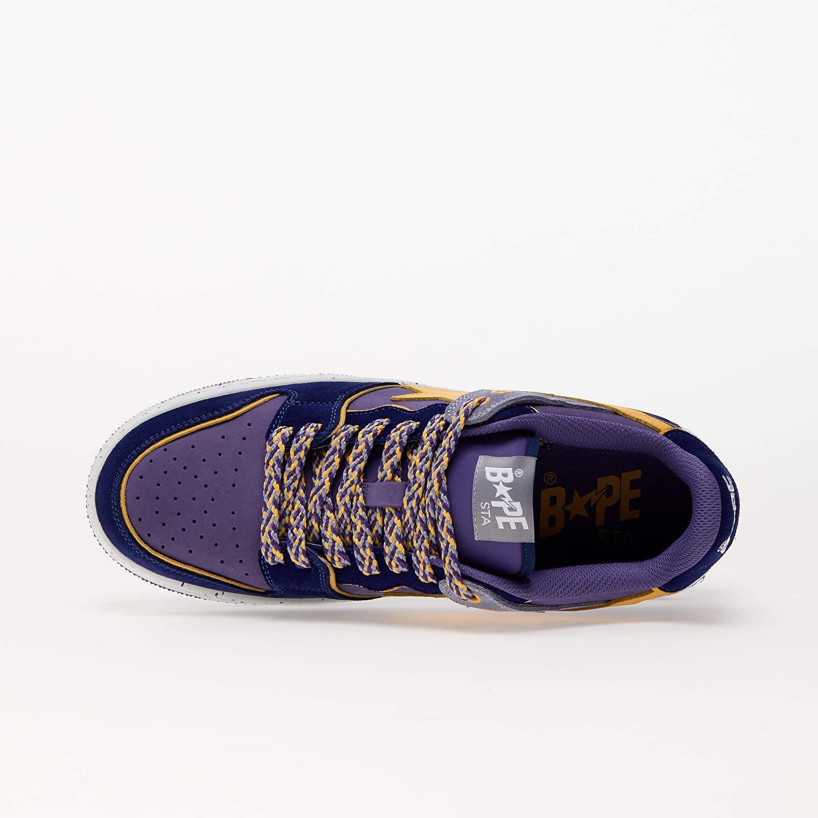 Herren Sneaker und Schuhe A BATHING APE Bape Sk8 Sta 4 M2 Purple