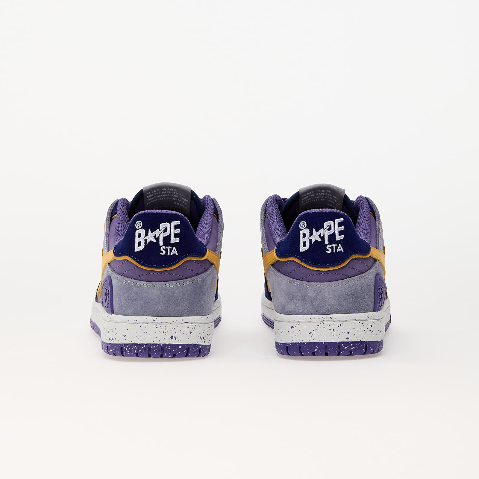 Herren Sneaker und Schuhe A BATHING APE Bape Sk8 Sta 4 M2 Purple