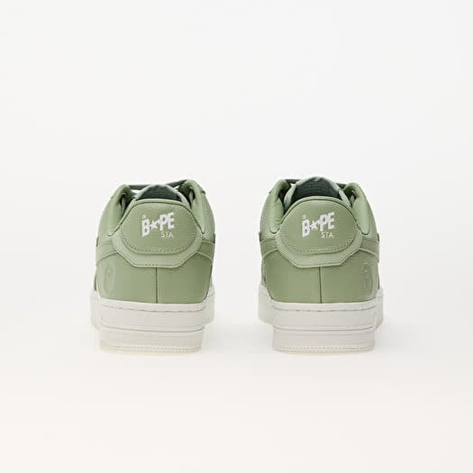 Men's shoes A BATHING APE Bape Sta 9 Green (001FWJ201006I GRN