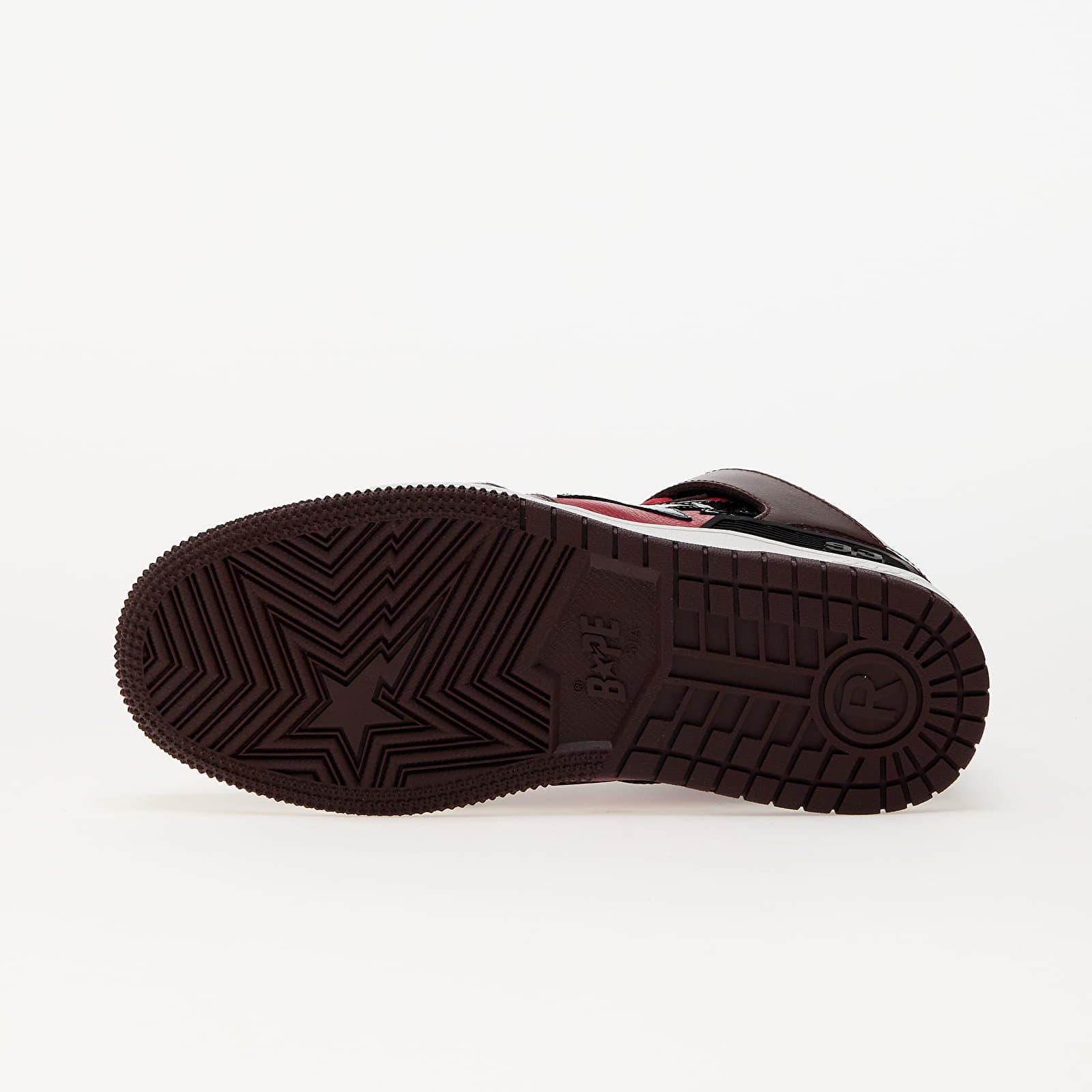 Sneakers A BATHING APE Bape Sta 93 Hi Red UK 9