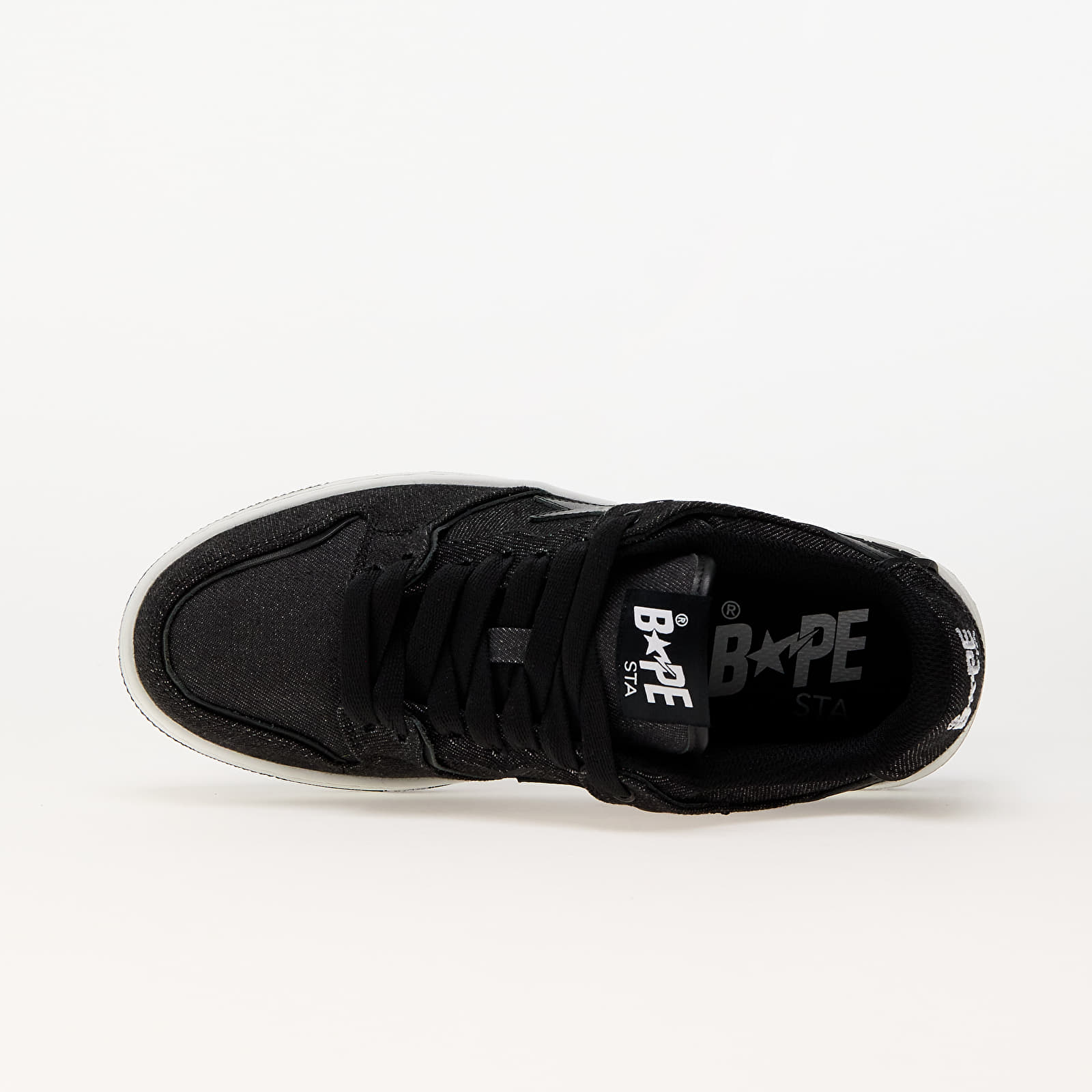 Männer A BATHING APE Bape Sk8 Sta Denim Black