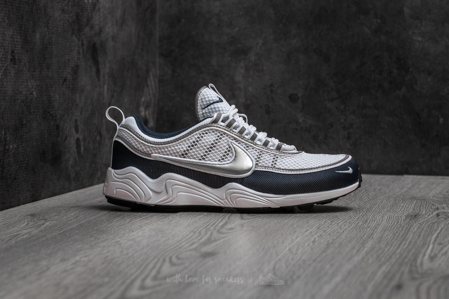 Nike air zoom spiridon '16 white metallic silver clearance