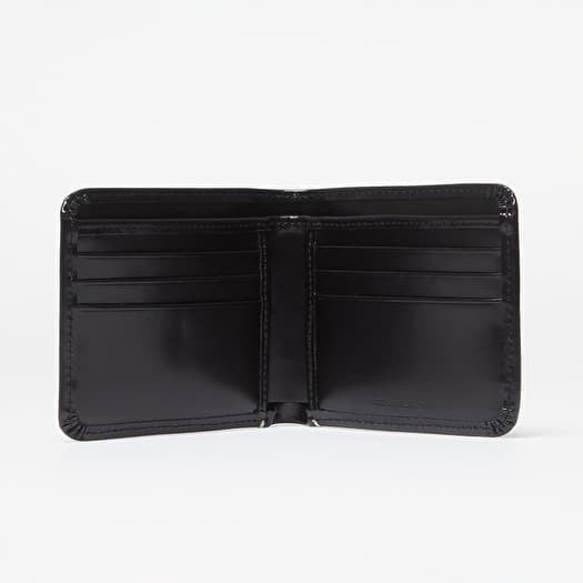Carteras FRED PERRY Box Leather Billfold Wallet Black Footshop