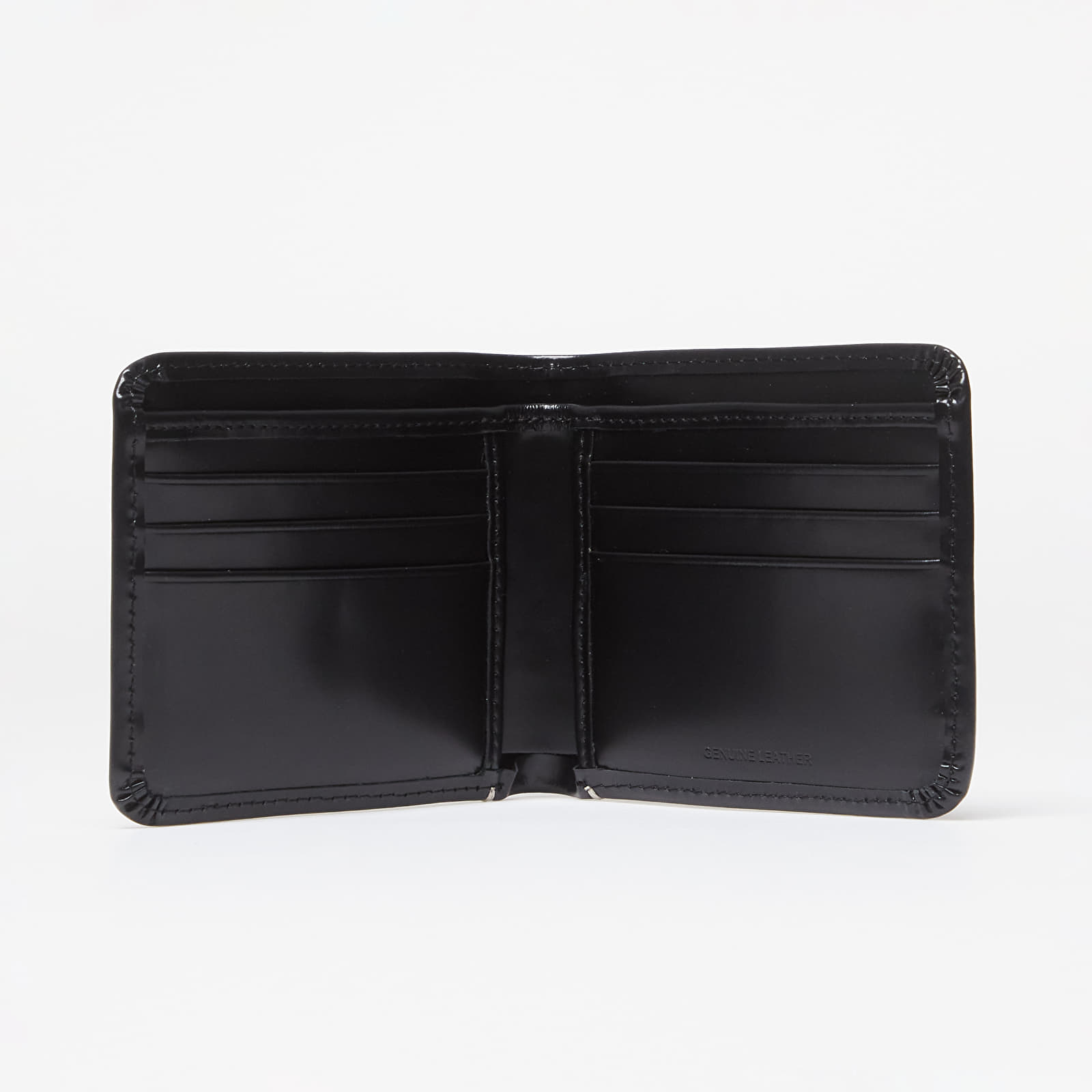 Geldbörsen FRED PERRY Box Leather Billfold Wallet Black