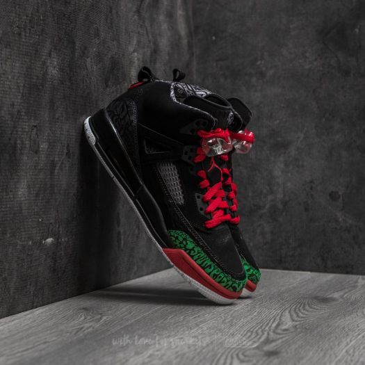 Jordan spizike top black varsity red