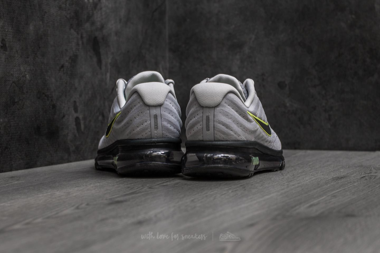 Men's shoes Nike Air Max 2017 Wolf Grey/ Black-Pure Platinum