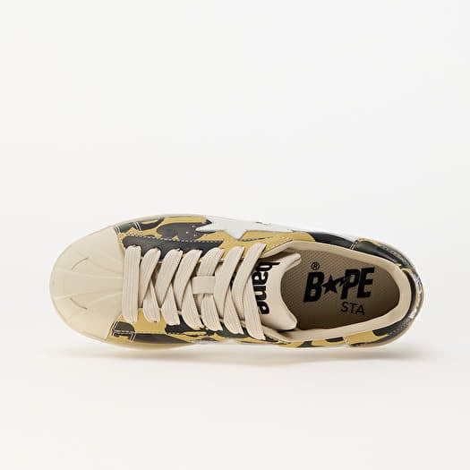 Men's shoes A BATHING APE Skull Sta 1St Camo Yellow | Footshop