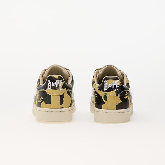 Men's shoes A BATHING APE Skull Sta 1St Camo Yellow | Footshop