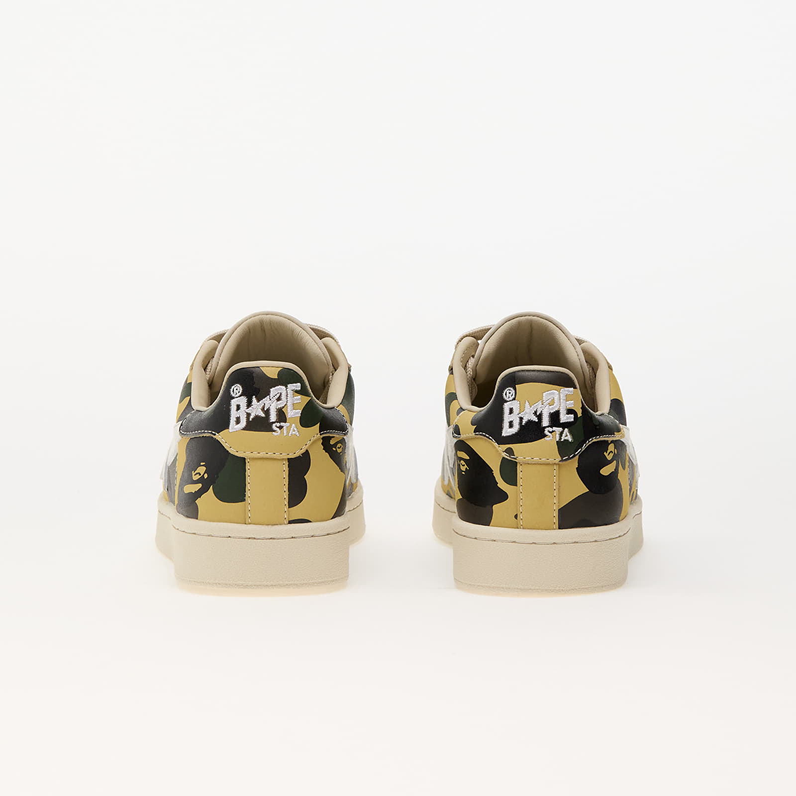 Männer A BATHING APE Skull Sta 1St Camo Yellow