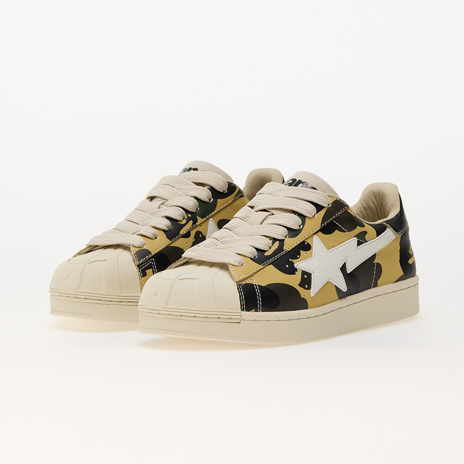 Männer A BATHING APE Skull Sta 1St Camo Yellow
