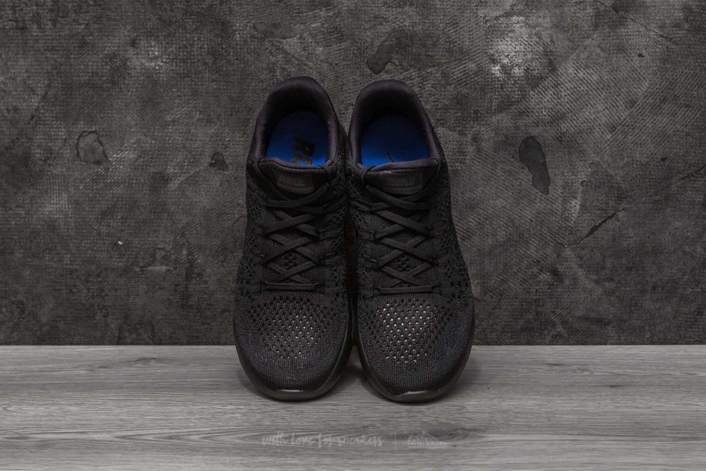Nike lunarepic deals flyknit all black