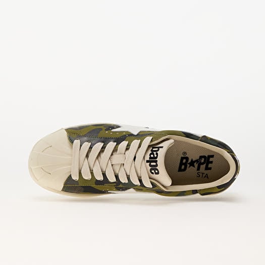 Men's shoes A BATHING APE Skull Sta 1St Camo Green | Footshop