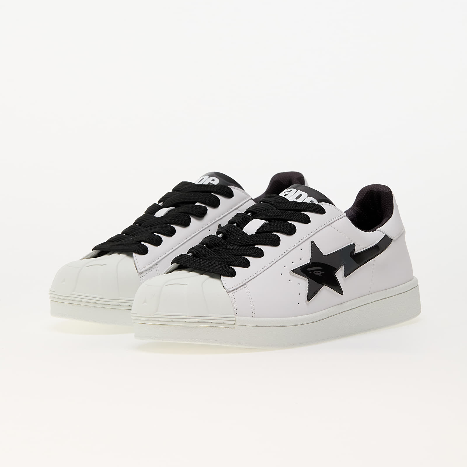 Zapatillas Hombre A BATHING APE Skull Sta Black