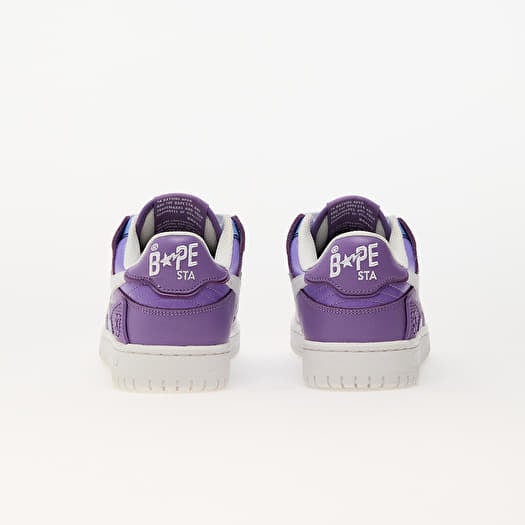 超美品A BATHING APE®︎ BAPE SK8 STA #1 Purple A Bathing Ape Bape SK8 Sta #1 M2 Purple Camo Men's - 1K80