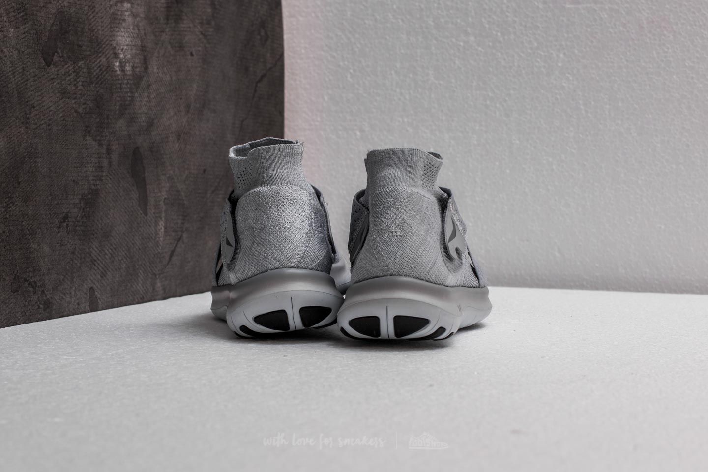 Men s shoes Nike Free Run Motion Flyknit 2017 Wolf Grey Cool Grey Footshop