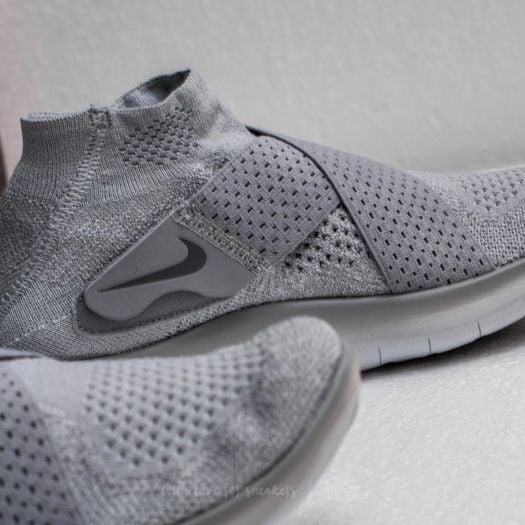 Men s shoes Nike Free Run Motion Flyknit 2017 Wolf Grey Cool Grey Footshop