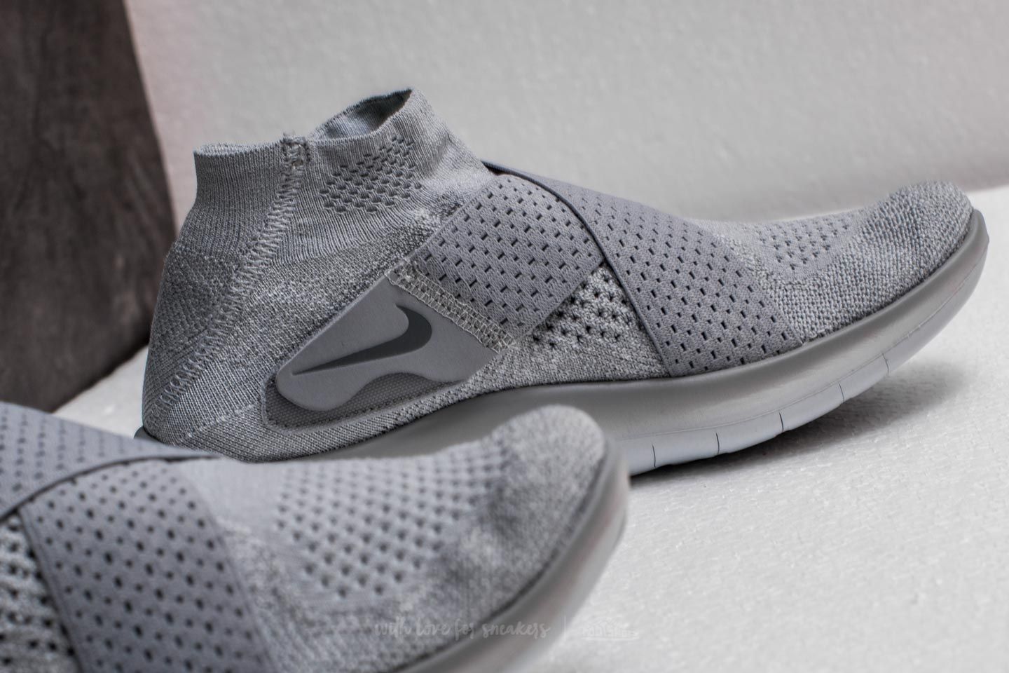 Nike free rn motion fk 2017 wolf grey running shoes online
