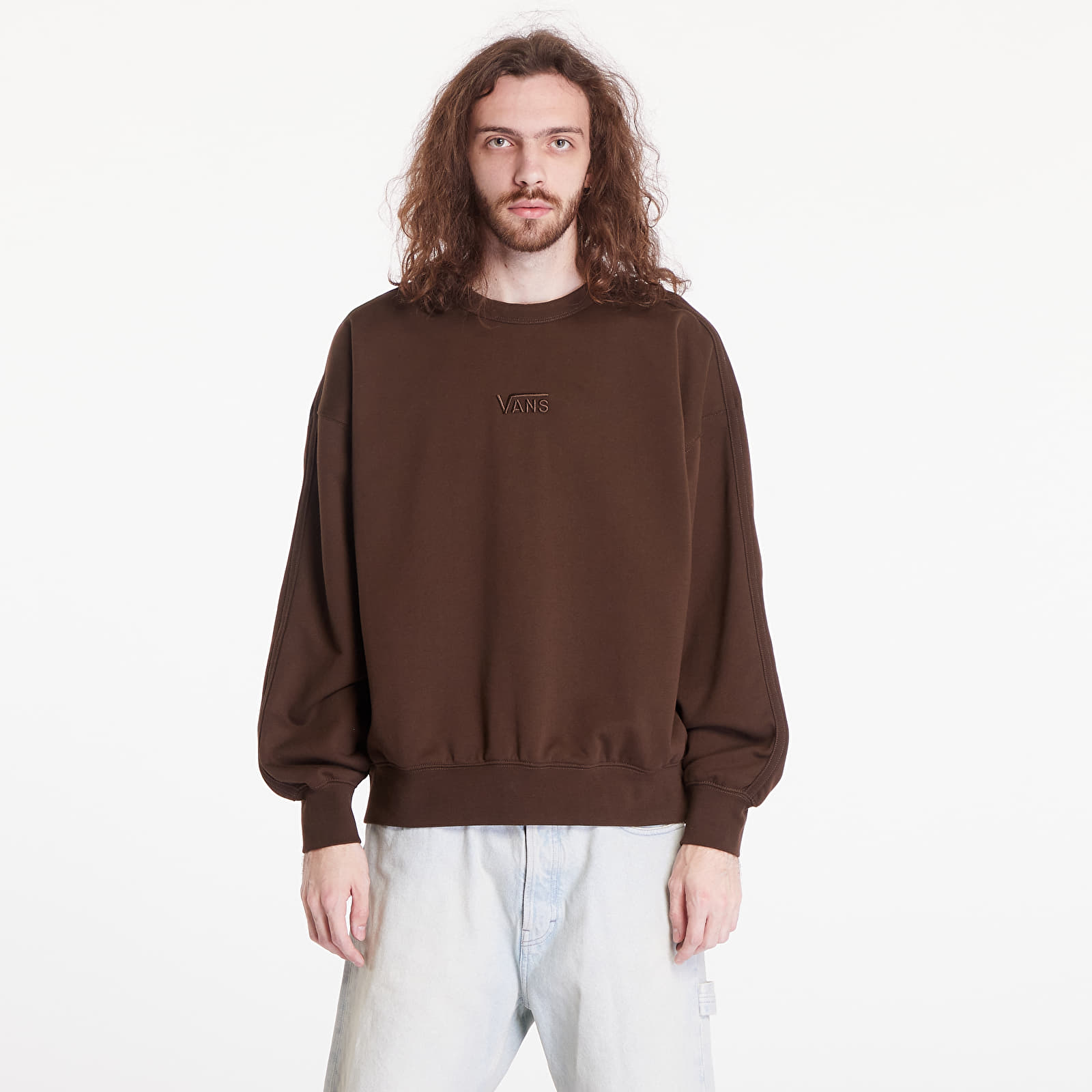 Mikiny Vans LX Premium Fleece Crew Demitasse