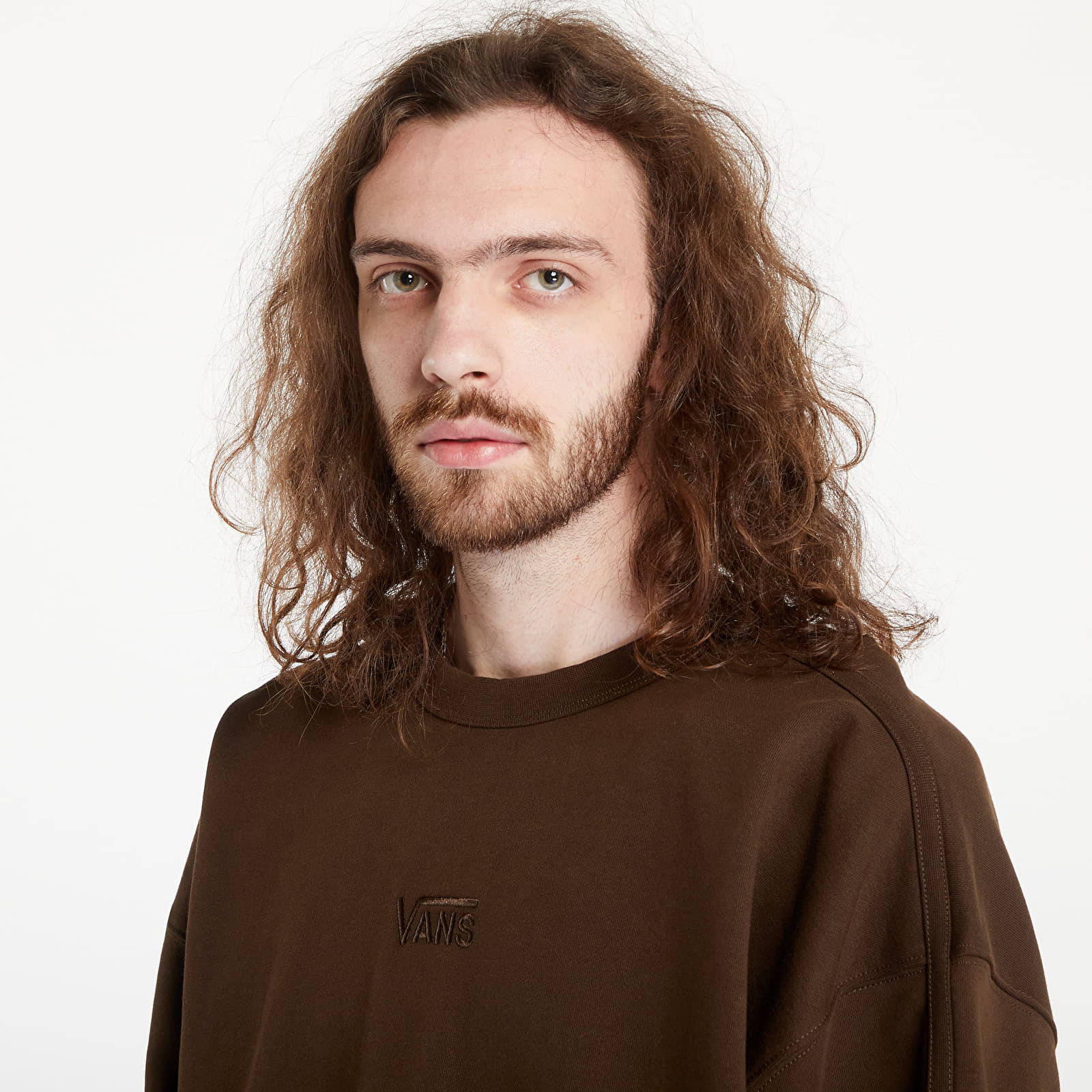 Mikiny Vans LX Premium Fleece Crew Demitasse