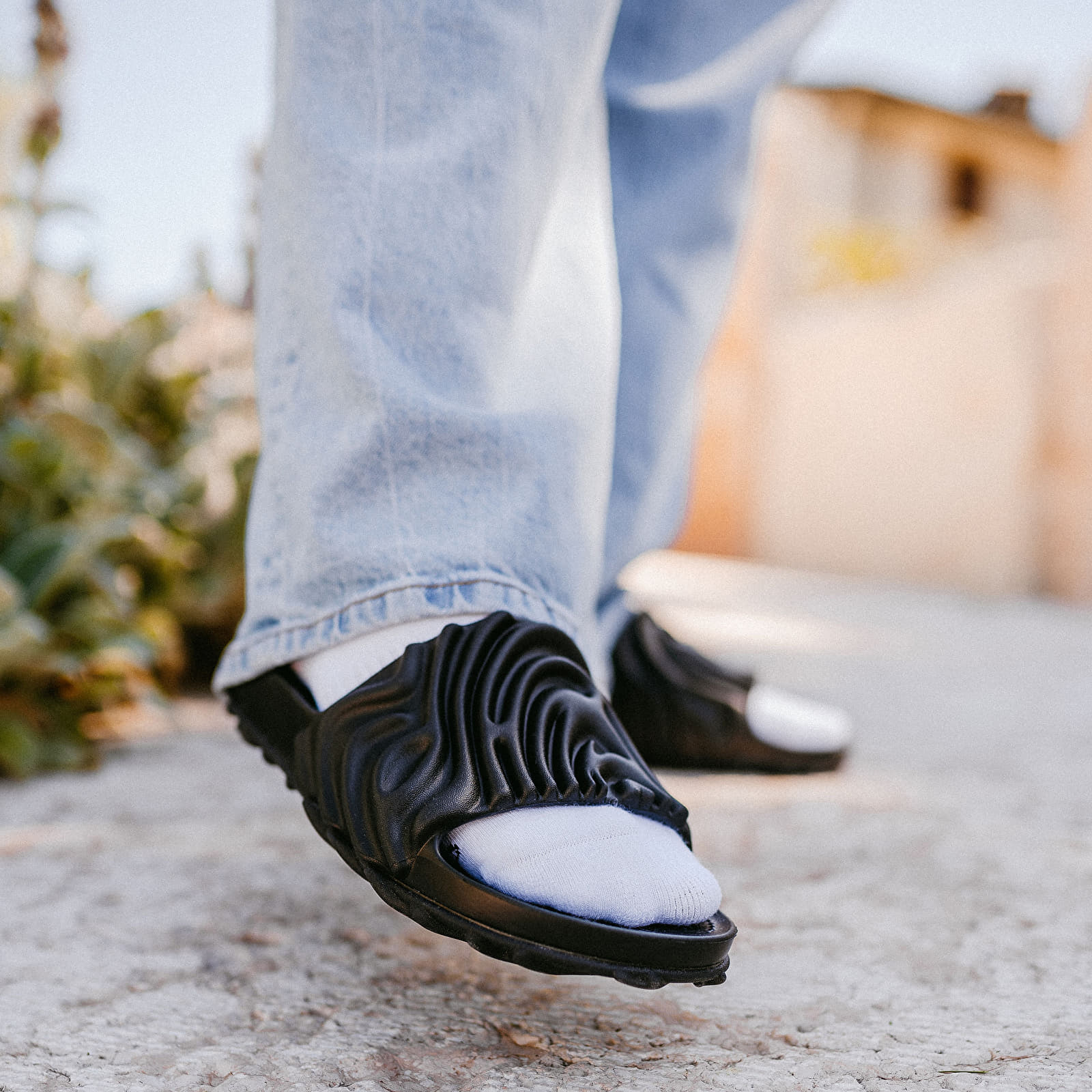 Moški čevlji Crocs x Salehe Bembury The Pollex Slide Sasquatch